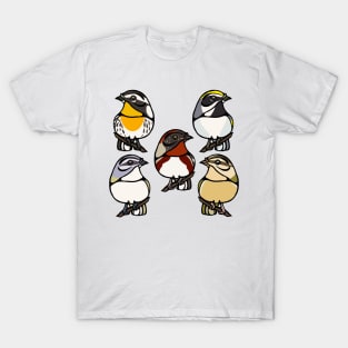 Mash Up Warbler Graphic T-Shirt